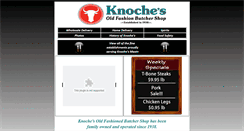Desktop Screenshot of knochesbutchershop.com